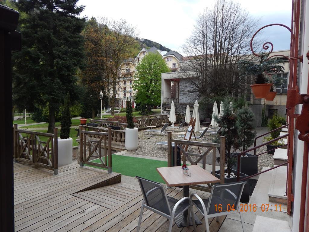 Homtel Le Parc Hotel Allevard Exterior foto