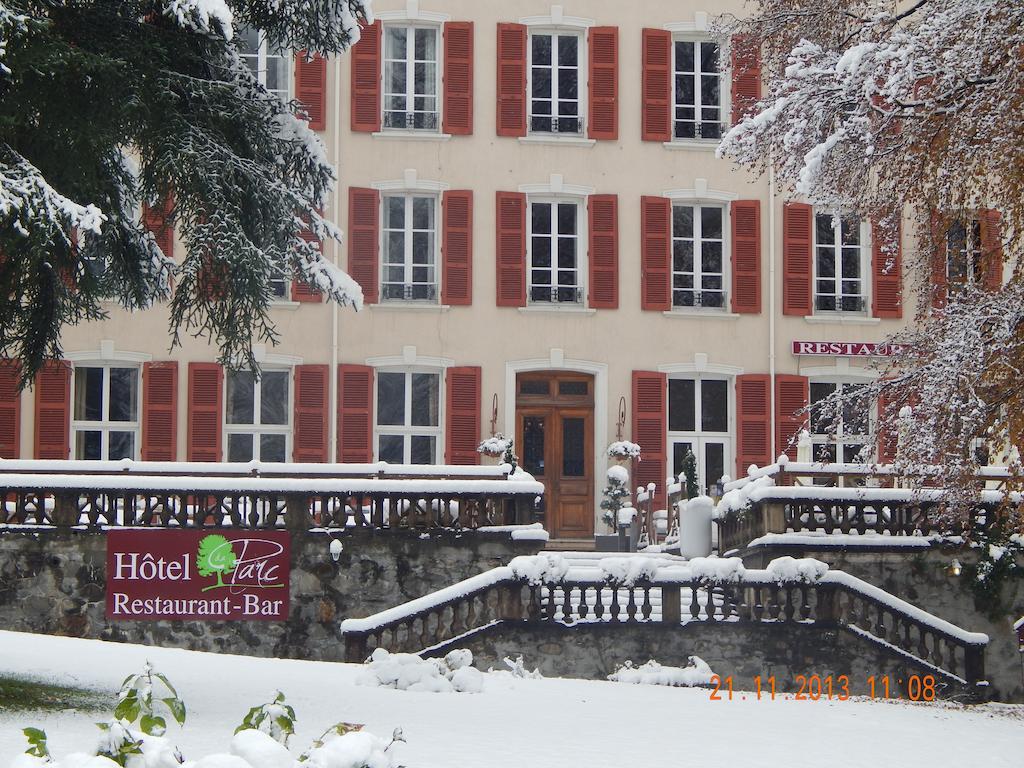 Homtel Le Parc Hotel Allevard Exterior foto